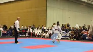 ISKF World Shoto Cup 2016 Kumite. Kimuchi vs Andy