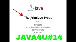 Java datatypes | Primitive types | Int, float, char, double | Step by Step Java tutorial #14