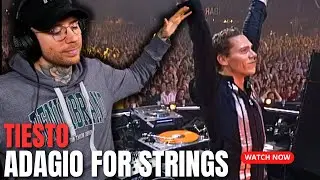 🔥 TI&Euml;STO - ADAGIO FOR STRINGS (Live 2004) REACTION | This Gave Me GOOSEBUMPS! 😭🎵