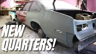 FINALLY! | 1977 Nova Quarter Panel Replacement
