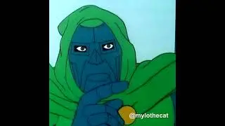 Dr. Doom as MF DOOM - All Caps