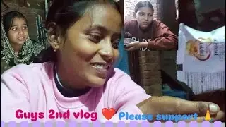 Guys 2nd vlog ❤️ please support 🙏#vlog #viral #seju or bebo ki jodi 