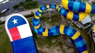 Monster Storms Water Slide and Tidal Wave Pool at Typhoon Texas