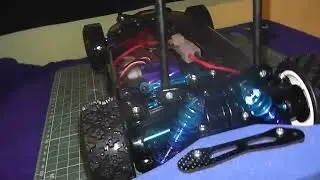 Tamiya Escort Custom and Kamtec Chassis Cover & more Hop ups and Fan
