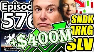 LEGENDARY MAR RATIO &ndash; TSLA LOSES, SNDK WINS AT +$400M | Your Money Podcast Ep. 576