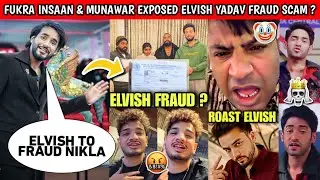 OMG!🤯 Fukra Insaan Munawar Faruqui Expose Elvish Yadav Donation Scam | Puneet Roast Elvish | Thugesh