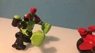 Stikbot megabots Epic battle!!