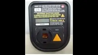 Ремонт кнопки запуска Cub Cadet
