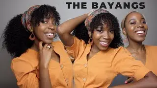 Curly Bangs Headband Wig | Her Given Hair