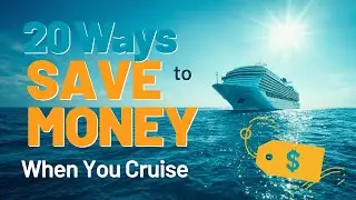 20 Ways to Save Money When You Cruise  #travelsavings #traveltips #cruising #cruisetips
