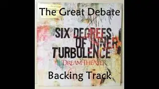 4. Dream Theater The Great Debate Guitar Backing Track