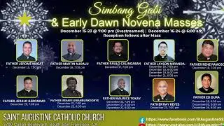 Friday, Day 12, 2025 | 9:00 Holy Mass, Presider Rev. Father Jason Miranda | Adoration