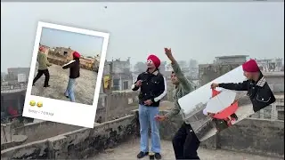 ਮਾਘੀ vlog 🪁 hwa ne bhot tng kita es vaar 😑