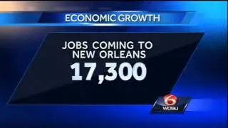 Thousands of jobs coming to New Orleans