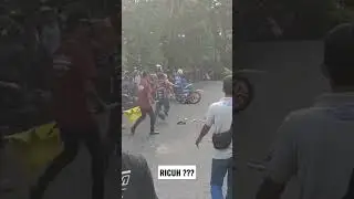 TRAGEDI CRASH ROAD RACE PADA RICUH