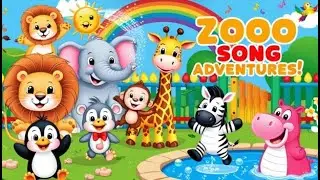 Zoo Adventure Songs for Kids | Animal Learning Rhymes & Fun Safari 🦁🐼🦓