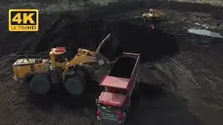 LABOUR 4K Stock Videos - No Copyrights ! FREE STOCK FOOTAGE ! mining employees