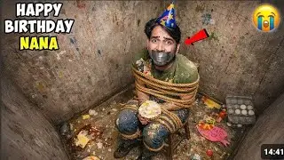 Birthday Prank On Mr Indian Hacker. नाना के साथ बहुत बुरा हुआ 😢 Extreme....#india 