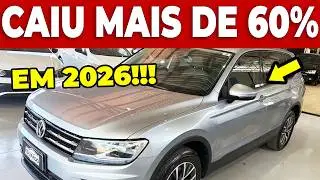 💸ESSES 3 CARROS T&Ecirc;M CARA DE LUXO, MAS PRE&Ccedil;O DE USADO EM 2026