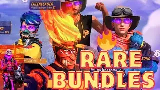 Spent $1,000,000 on Free Fire's Rarest Bundles |😱 | Free Fire Rare Bundles 
