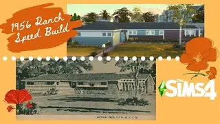 1956 Vintage Ranch Speed Build (NO CC) //The Sims 4