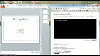 Highlight your Python code