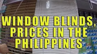 Window Blinds, Styles and Prices In The Philippines.