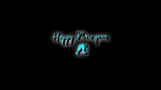 Happy new year black screen status ||  new year black screen status 2023 || naya saal 2023 status