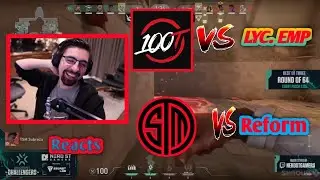 shroud reacts to vct qualifiers  100T Vs LYC.EMP  && TSM Vs REFORM FULL MATCHES