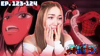 CROCODILE UNALIVES EVERYONE!!  FIRST TIME WATCHING ONE PIECE Episodes 123 & 124 REACTION!