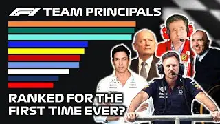 Formula 1 Ranking - Total Number of Wins by Team Principals