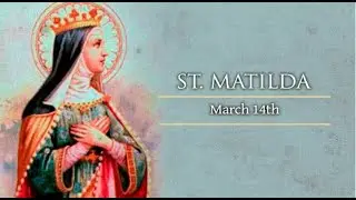 Saint of the day - Matilda of Ringelheim - March 14 #saintoftheday #catholic #christianity