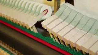 Monington & Weston upright piano M31831 playing Prelude no 2 from 12 Little Preludes by J S Bach