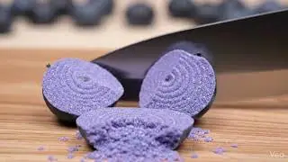 Satisfying Fruit Cutting ASMR 🍎🔪 | Relaxing Frozen Fruit Sounds | No Music