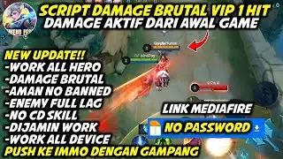 UPDATE SCRIPT DAMAGE BRUTAL 1HIT ‼️ TERBARU WORK ALL HERO ‼️ 100% ANTI BANNED