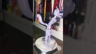 ARTICULATED FUNTIME FOXY PROTOTYPE #fnafmovie2 #resin3dprinter #actionfigure #fnaf