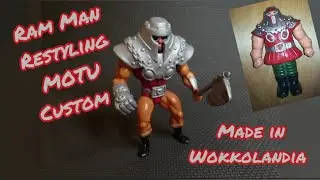 Ram Man He-man and the master of the Universe custom figure Ep. 35