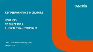 Webinar: KPIs &ndash; Your key to successful clinical trial oversight!