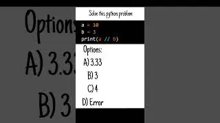 Python Daily Practice Problem | #1 Python #python  #dsa #ai