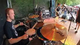Spit Acid - Drum Cam (3 tracks @Geh ma Ziegenbrink 2022)