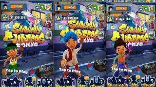 Jay Mumbai Vs Jay Blue Outfit Vs Jay Color Master Outfit Subway Surfers | Subway Surfers Tokyo