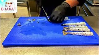 Japanese Appetizer shrimps tempura