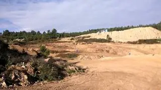 Ivan rodando a rueda de Isma