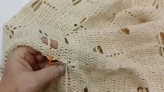 Dragonfly Pattern Crochet Blouse/How to Crochet Dragonfly/Detailed Tutorial #diy