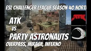 ATK vs Party Astronauts Highlights / Lower Bracket  at ESL Challenger League Season 40 North America