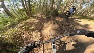Coastal MTB | Checkin&rsquo; out the new line with drops and jumps | Crestline RS180 | 9.1.25