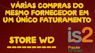 Entrada de Produtos e Despesas Agrupadas - IS2 Store WD