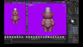 Experiment 016 Matt : Digital Sculpting in Blender - STL Collectible - Session 2