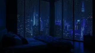 Sanfter Regen und Nachtstadt | Beruhigende Ambience f&uuml;r Schlaf, Meditation & innere Ruhe