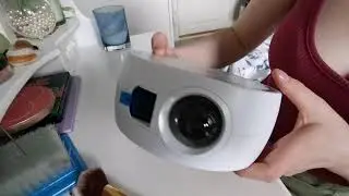 Unboxing -  BlissLights Sky Lite Laser Projector w/LED Nebula Cloud For Game Rooms Blue/Blue